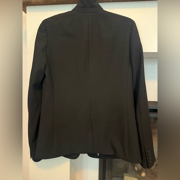 J. Crew 8 Tall Regent Blazer in four season stretch Black - Picture 5 of 7